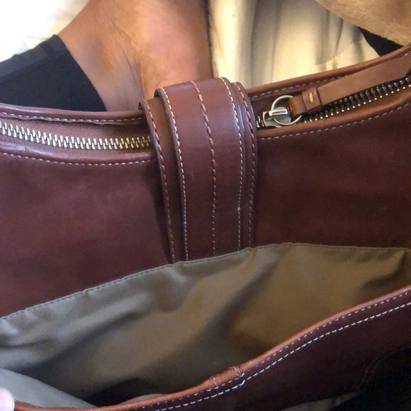 SOLD COACH Hamilton Buckle Leather Hobo Shoulder - Picture 4 of 6